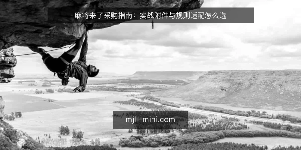 麻将来了采购指南：实战附件与规则适配怎么选 — 先把采购需求说清楚：你要解决哪种实战问题 配图